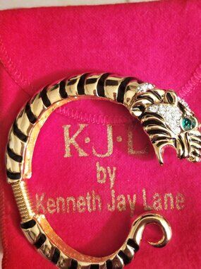Kenneth Jay Lane Raja Tiger Bracelet